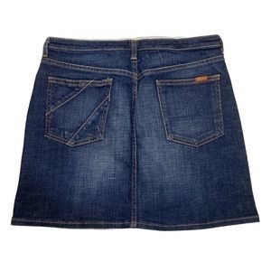 7 Seven For All Mankind Mini Skirt Denim Jean Medium Wash Women’s Size 29 *EUC*